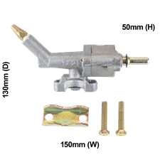 BeefEater Valve 45deg. No Ignition - 1100