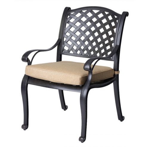 Melton Craft Nassau Dining Chair with Cushion