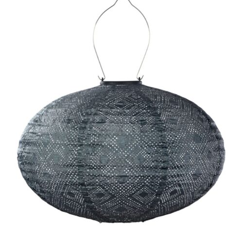 Solar Lantern Lumiz Oval 40 Dark Blue