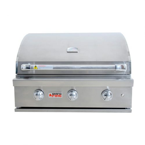 GrandFire 32inch Silverline Built in - LPG