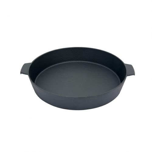 Big Green Egg Cast Iron Skillet, 2 Sided with handles 10.5 inch