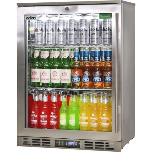 Rhino - SG1L-HD - Heated Glass Door Bar Fridge - Left Hinged
