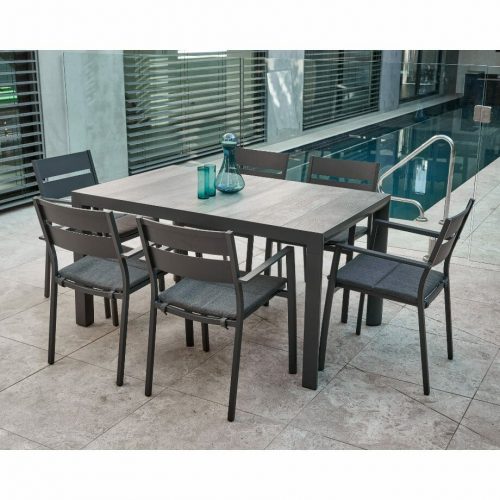 Melton Craft Memphis Table 140x90cm - Charcoal