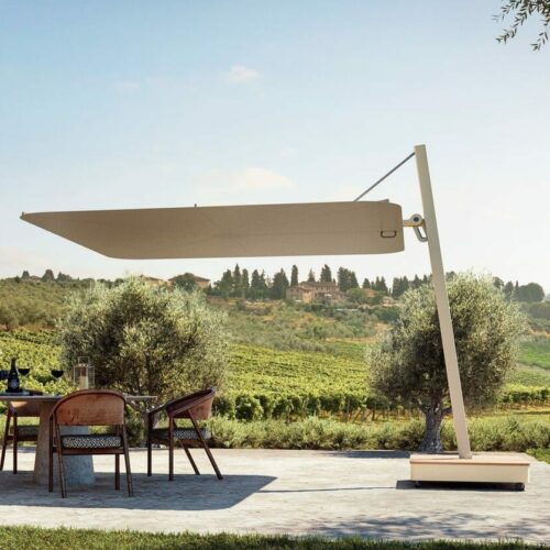 Instant Shade Umbrellas Versa UX Package, inc. Base + Pavers