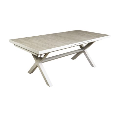 Melton Craft Memphis Extension Table 265x100 - White