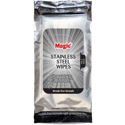 Stainless Steel Magic Wipes-20pk