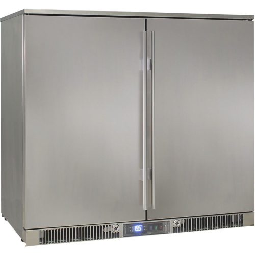 Rhino - ENV2H-SD - Stainless Steel Solid Marine Grade Bar Fridge