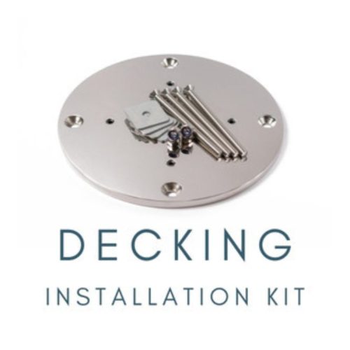 Instant Shade Umbrellas Installation Kit Timber Decking SS Base suits Eclipse/Aurora