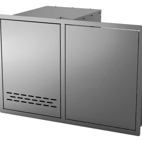 BeefEater SS Single Cupboard Door & Gas Tank Drawer