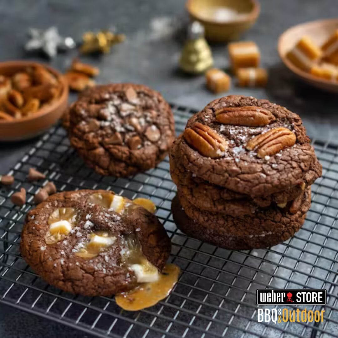 Salted Choc Brownie Cookies