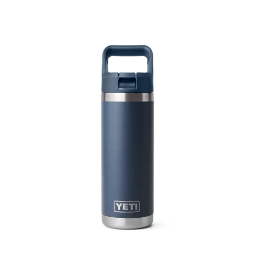 Yeti Rambler 18oz Straw Bottle - Navy
