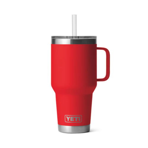 Yeti 35oz Straw mug - red