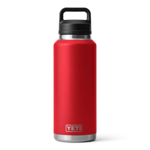 Yeti Rambler 46oz Bottle with Chug Cap - Rescue Red