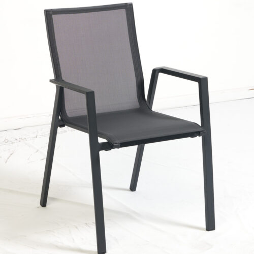 Melton Craft Barwon Sling chair - Charcoal