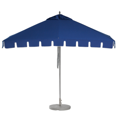 Instant Shade Umbrellas Greenwich 3m Square w/Valance - Hamptons - 50mm