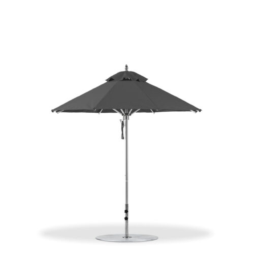 Instant Shade Umbrellas Greenwich 3m Square - Smoked Tweed