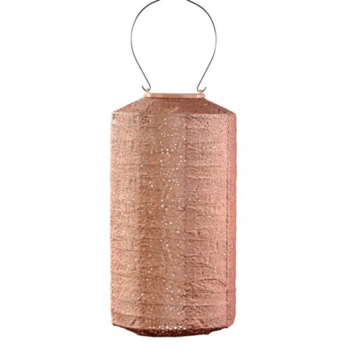 Lumiz Outdoor Solar Lantern Cylinder 18cm - Pink