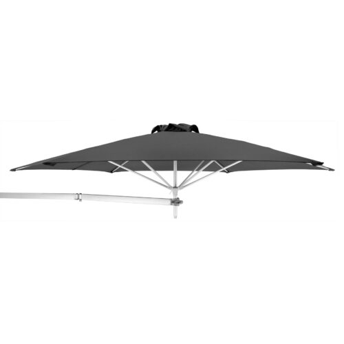 Instant Shade Umbrella Paraflex - 1.9m Square with Free Cover - Acrylic Smoked Tweed