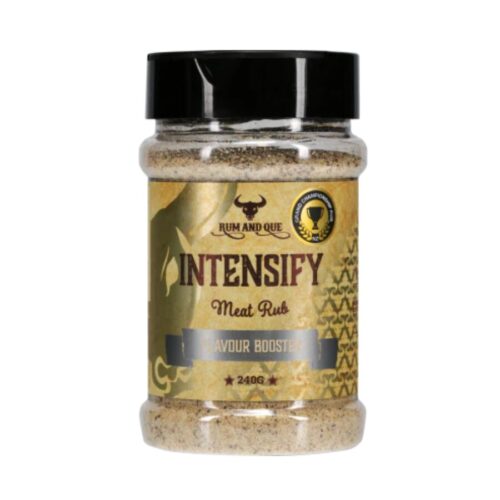 Rum and Que Intensify Rub