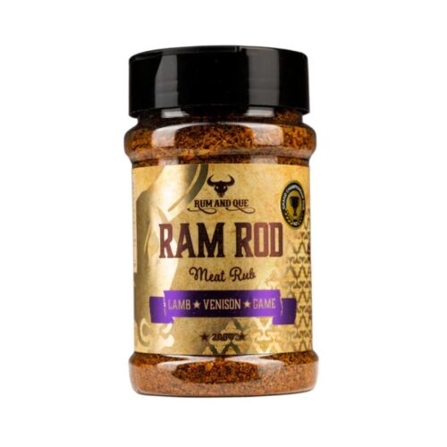 Rum and Que Ram Rod Rub