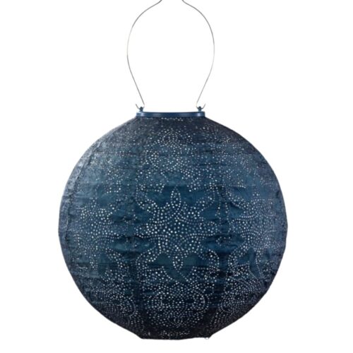 LUMIZ Solar Lantern Round 30cm Petrol