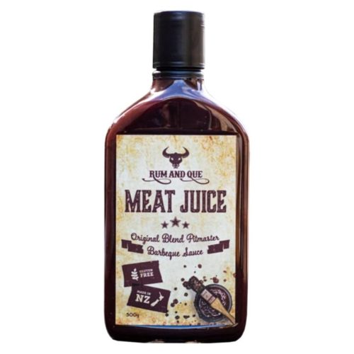 Rum and Que Meat Juice Sauce