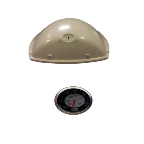 Weber Q 2200 Lid & Thermometer - Titanium