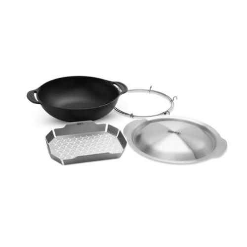 Weber Crafted Wok and Steaming Rack