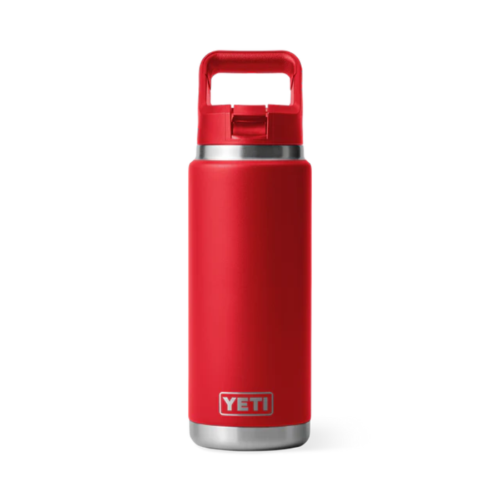 Yeti 26oz Straw Lid Red