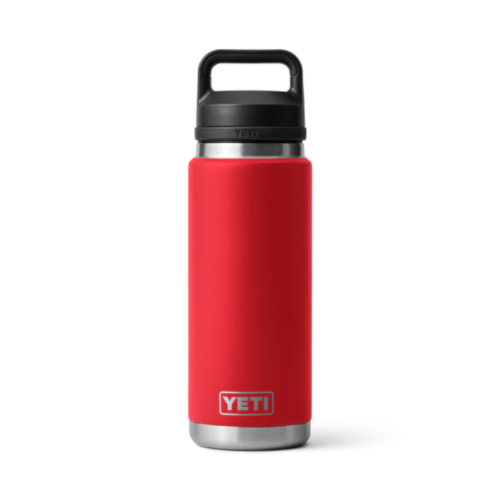 Yeti Rambler 26oz Bottle with Chug Cap - Rescue Red