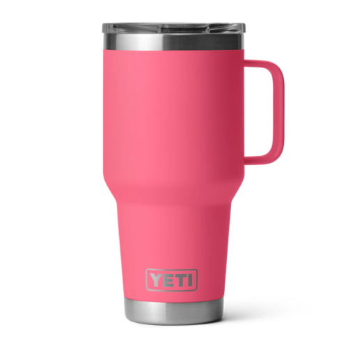 Yeti Rambler 30oz Travel Mug with Stronghold Lid - Tropical Pink