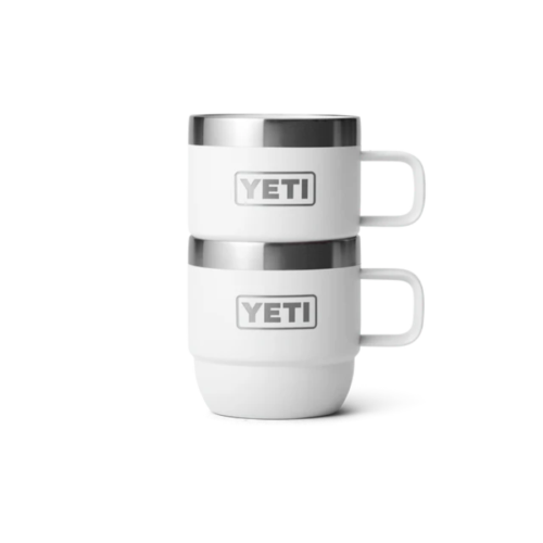 Yeti Rambler 6oz Stackable Mugs (2 Pack) - White