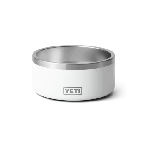Yeti Boomer 4 Dog Bowl - White