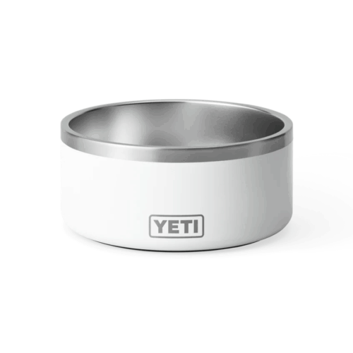 Yeti Boomer 8 Dog Bowl - White