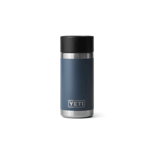 Yeti Rambler 12oz Bottle with Hot Shot Cap - Navy