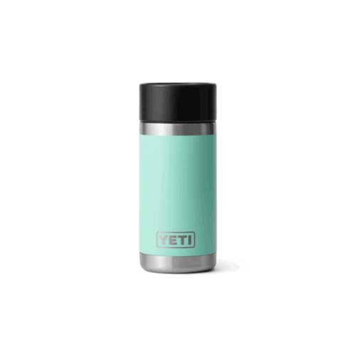 Yeti Rambler 12oz Bottle with Hot Shot Cap - Seafoam