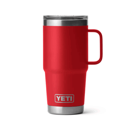 Yeti Rambler 20oz Travel Mug - Rescue Red