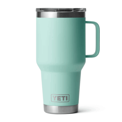 Yeti Rambler 30oz Travel Mug with Stronghold Lid - Seafoam