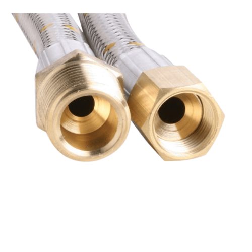 Bromic Hose - Stainless Steel 38SAE-female to 12BSP-male