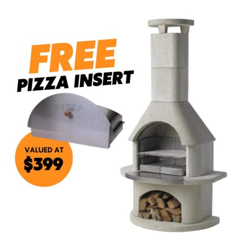 Buschbeck Elba - White with Free Pizza Insert Deal
