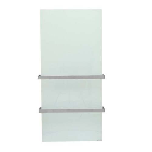 Herschel Select XLS Towel Rail 500 White Glass Integrated