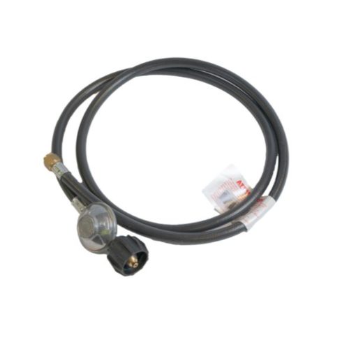 Bromic 8mm PVC Hose & Regulator 2kg 3/8" SAE F x Type 27 1800mm