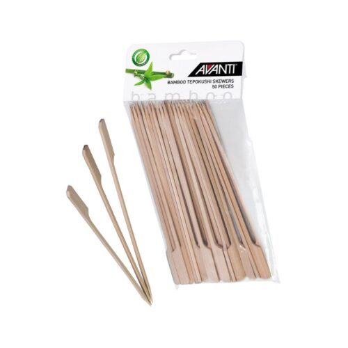 Avanti Bamboo Skewer 24cm - 50 Pce