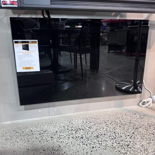 Herschel Select XL Black Glass 500W Wall Heater - Frameless - Floor Stock South Morang