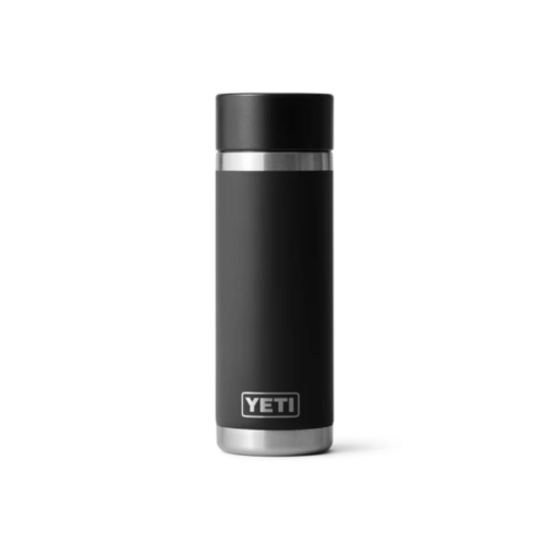 Yeti Rambler 18oz Bottle with Hot Shot Cap - Black