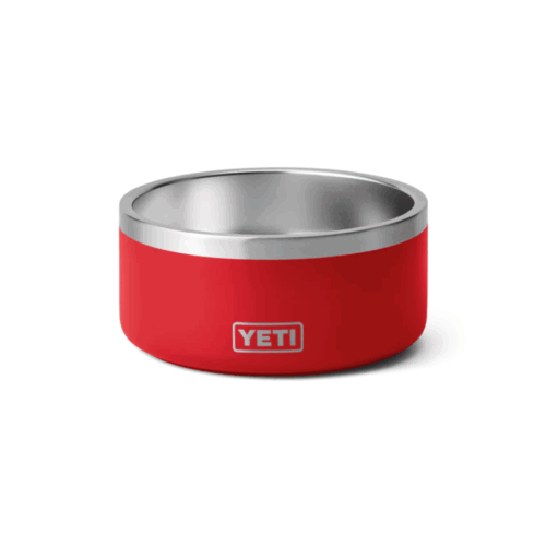 Yeti Boomer 4 Dog Bowl - Rescue Red