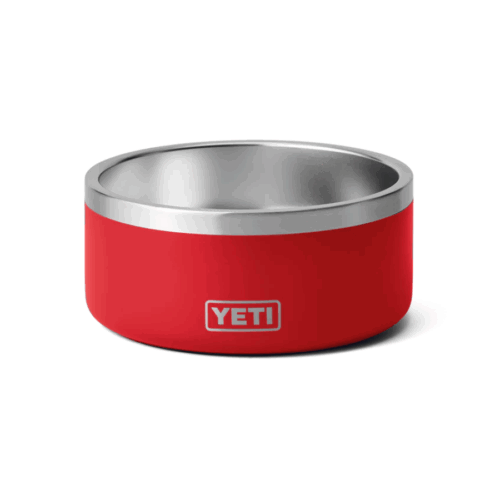 Yeti Boomer 8 Dog Bowl - Rescue Red