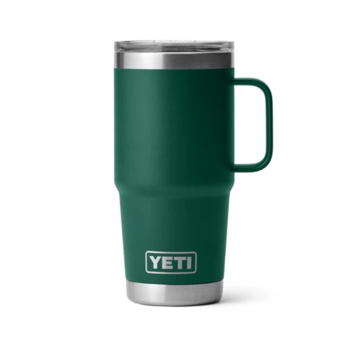 Yeti Rambler 20oz Travel Mug - Black Forest Green