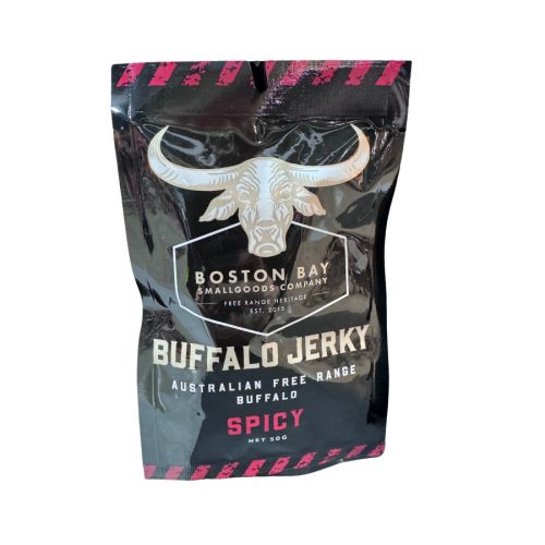 Boston Bay Buffalo Jerky - Spicy