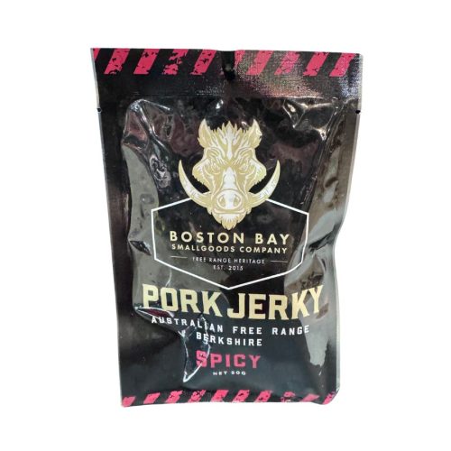 Boston Bay Pork Jerky - Spicy